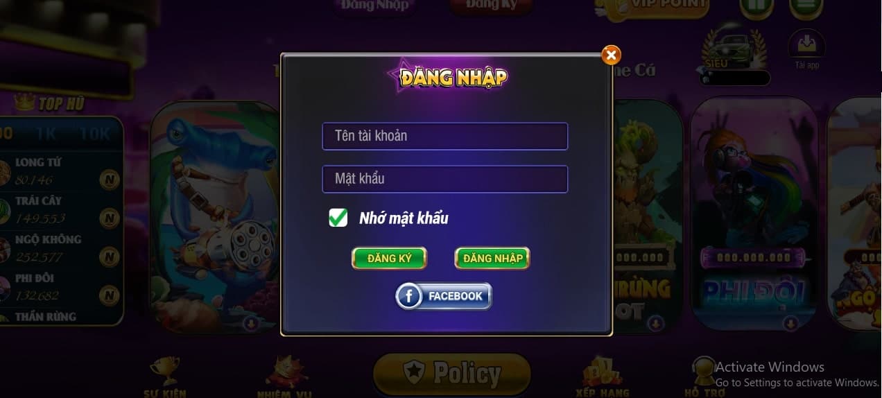 Bạn đăng nhập tài khoản