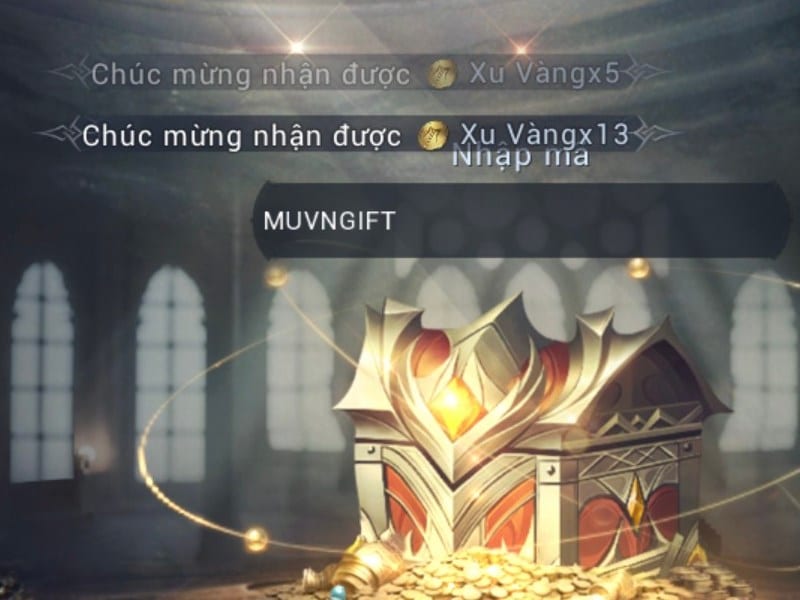 Màn hình lúc này sẽ hiển thị thông báo nhập code thành công.