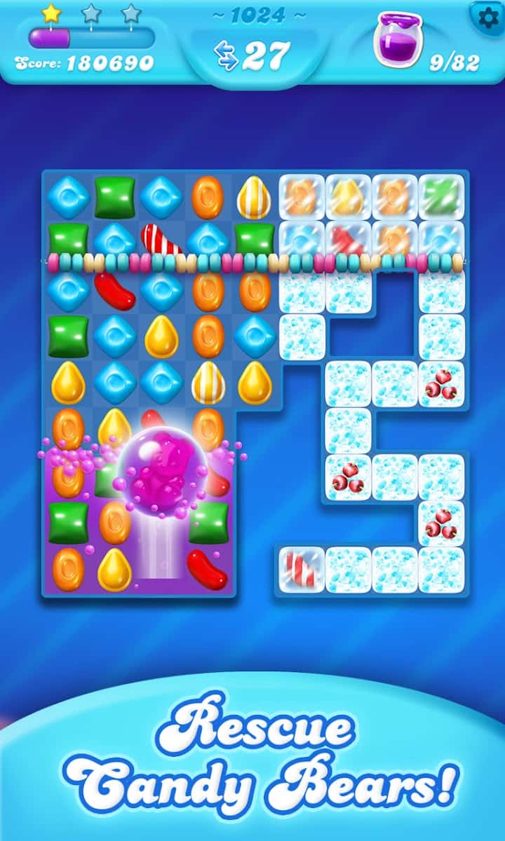 Nhập giftcode Candy Crush Soda Saga