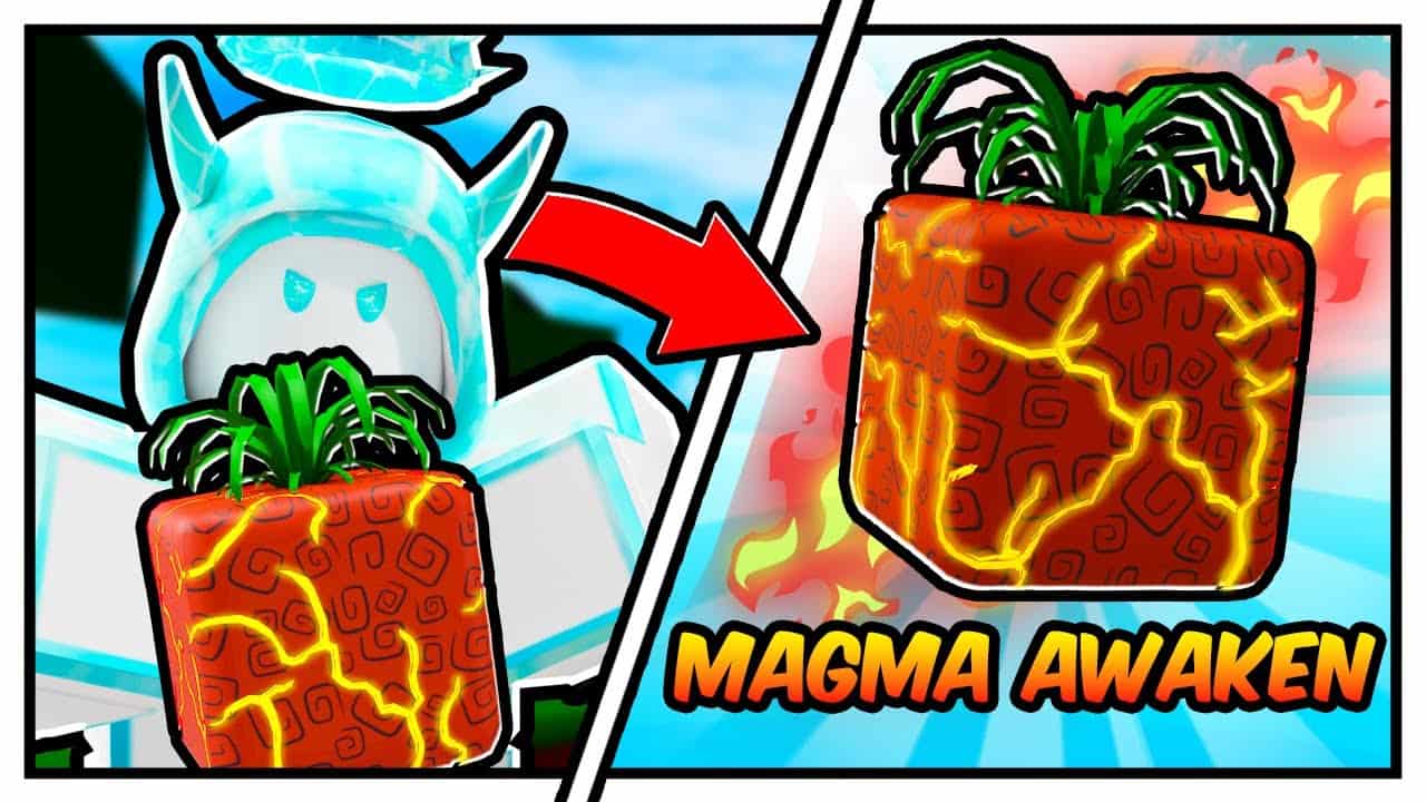 Ảnh Magma trong game Blox Fruit