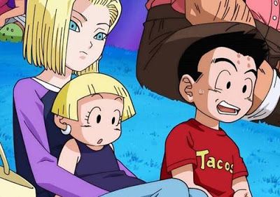 Gia đình Krillin và Android 18