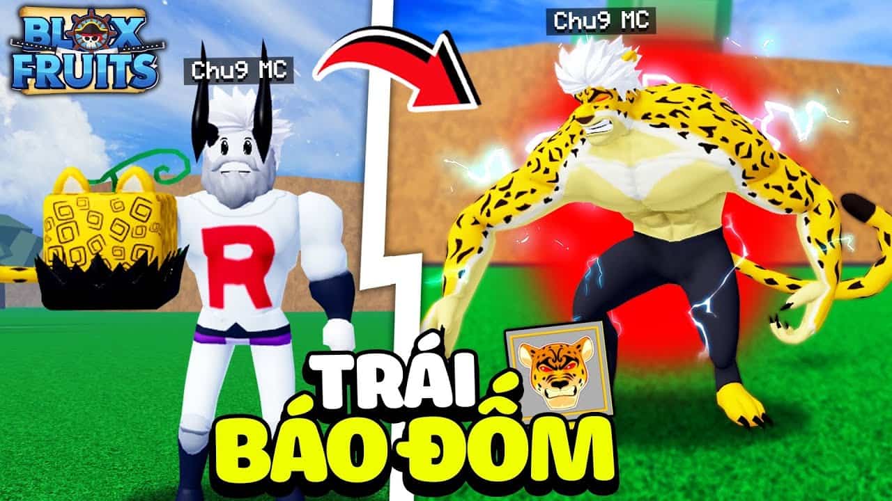 Hình ảnh trái báo đốm Blox Fruits