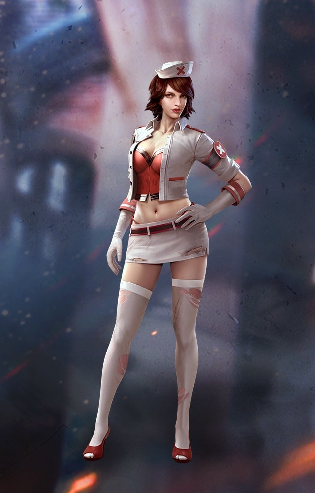 Hình soi hàng nhân vật nữ Free Fire nóng bỏng quyến rũ