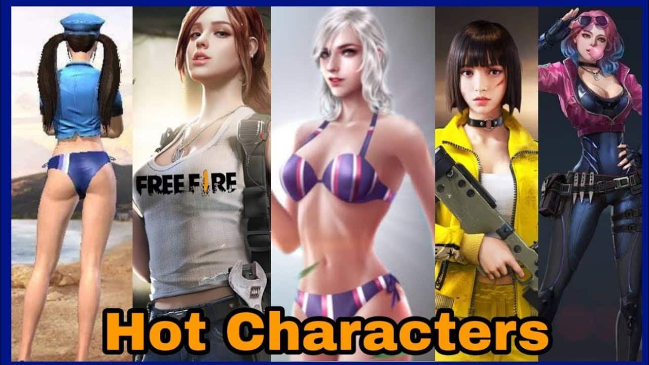 Lột đồ nhân vật Free Fire gợi cảm