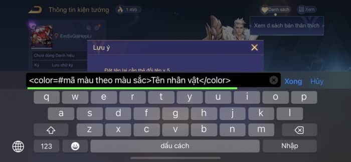 Nhập cú pháp