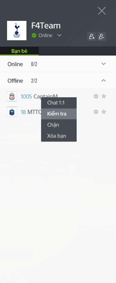 Cách Xem Đội Hình FO4 Trên Điện Thoại