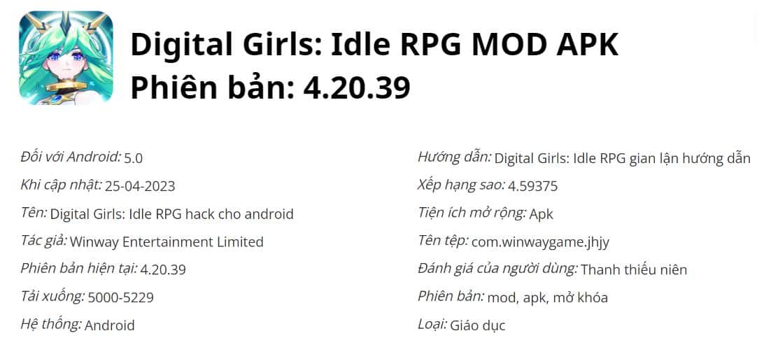 Digital Girls MOD APK 4.20.39