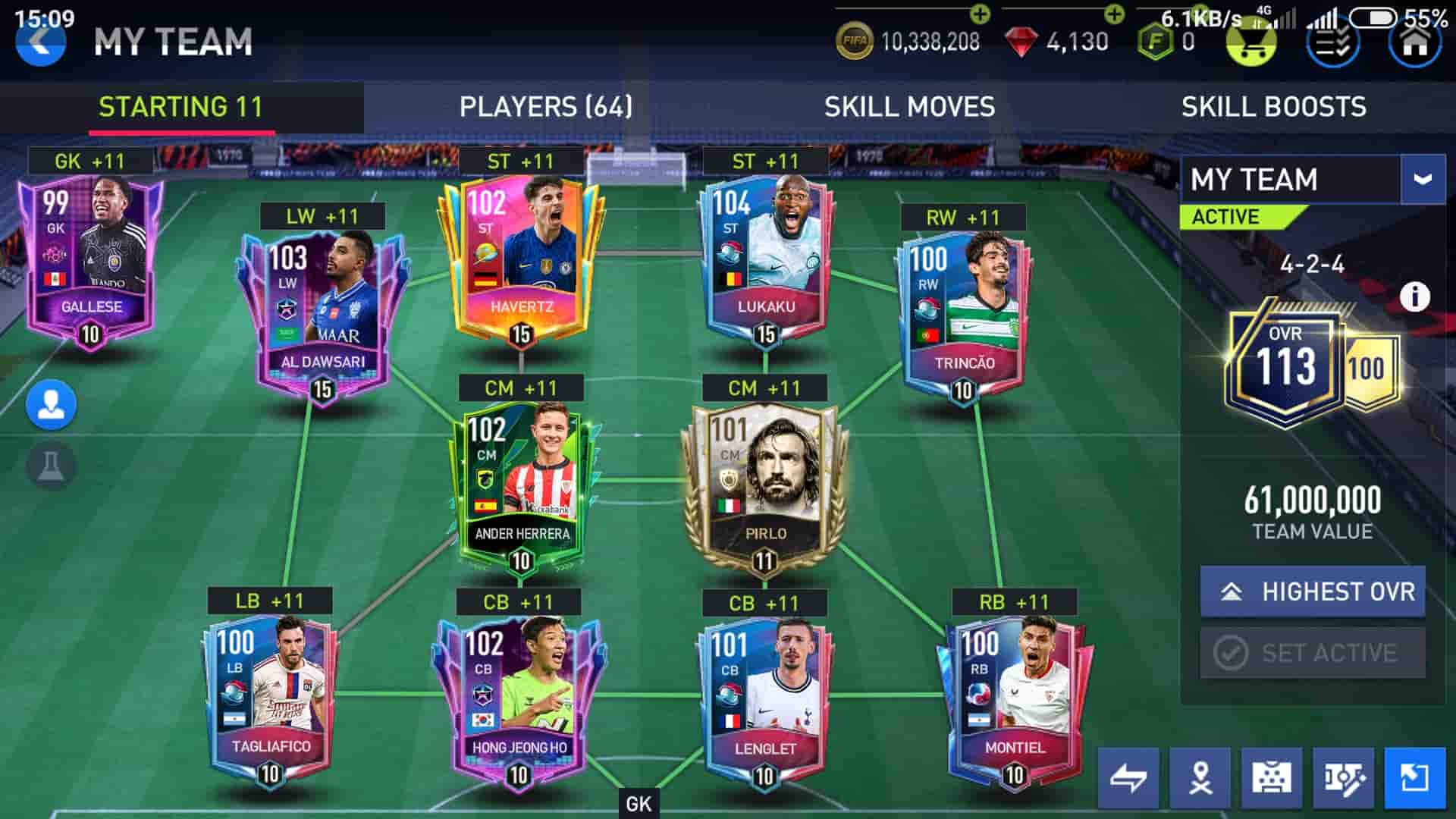Hình ACC FIFA Mobile xịn sò