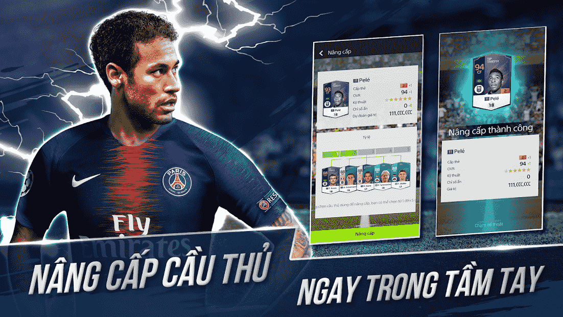 Nâng cấp cầu thủ trong tầm tay với app web đập thẻ FO4