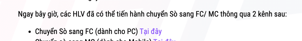 Nhấn chọn Tại đây
