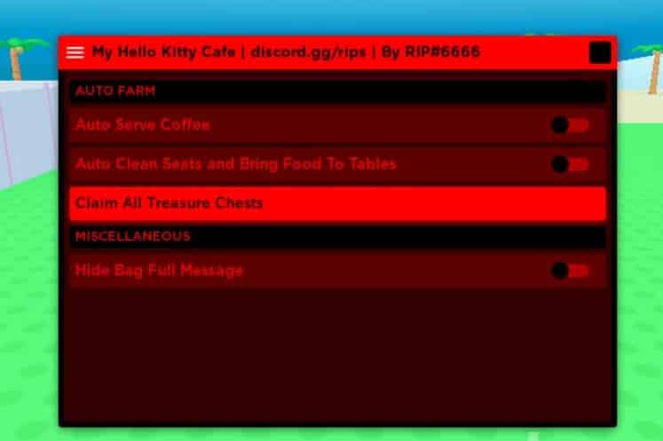 Script hack My Hello Kitty Cafe Roblox