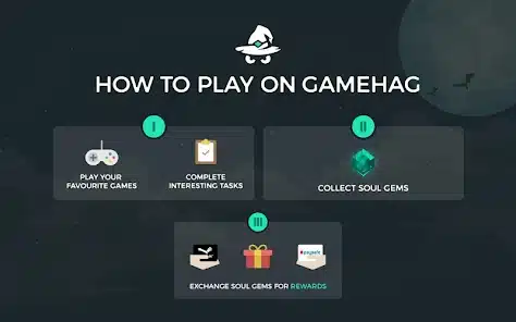 Trang web Gamehag