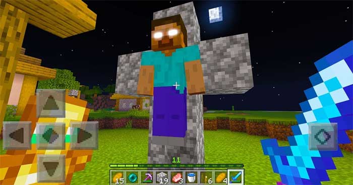 Ảnh Herobrine Minecraft siêu ngầu