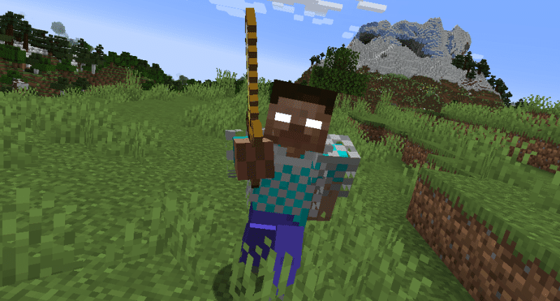 Ảnh Herobrine Minecraft thú vị