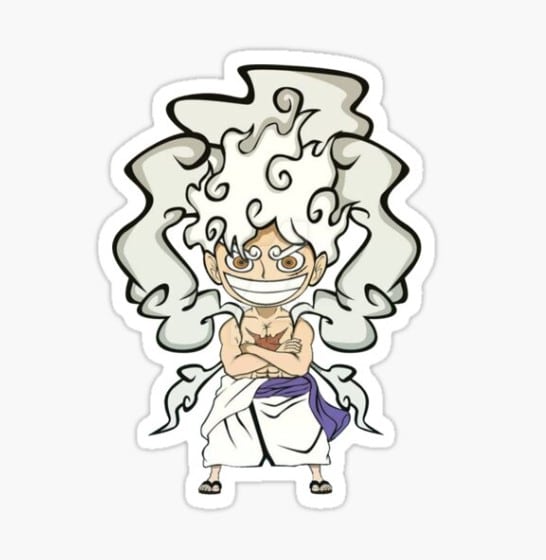 Anh Luffy Gear 5 De Thuong