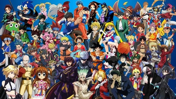 Ảnh Tổng Hợp Nhân Vật Anime