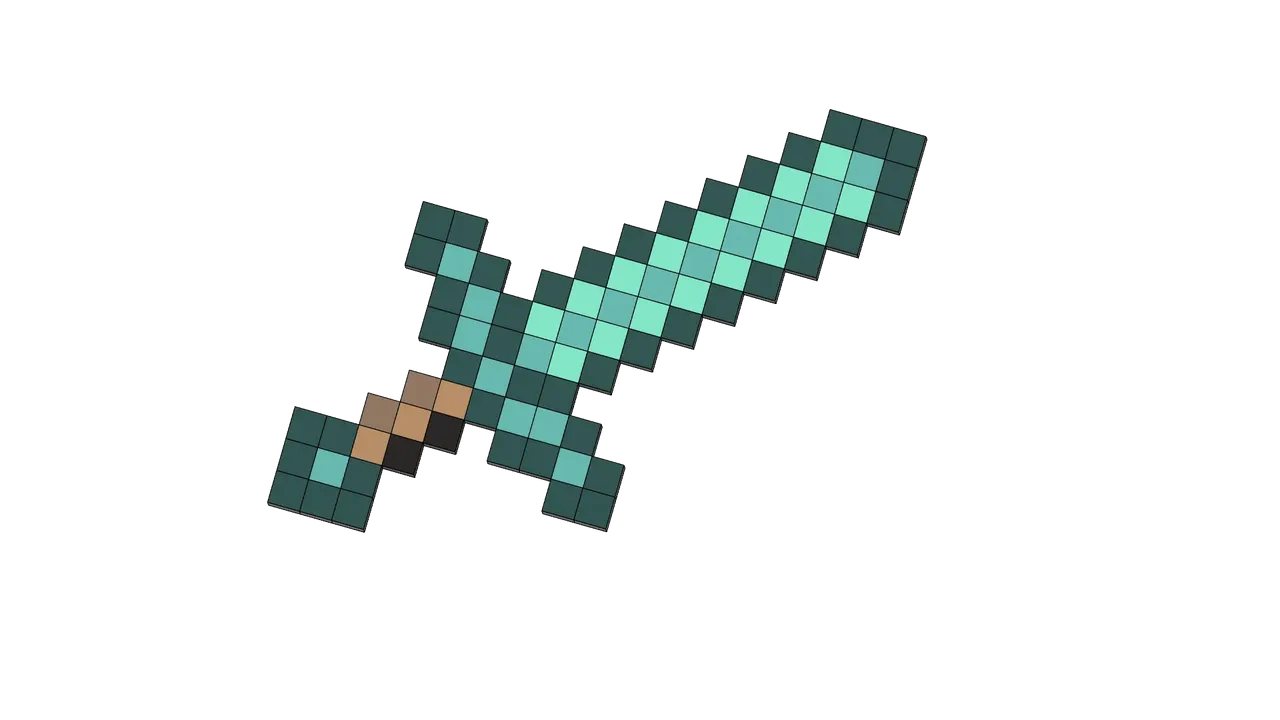 Ảnh kiếm Minecraft độc đáo