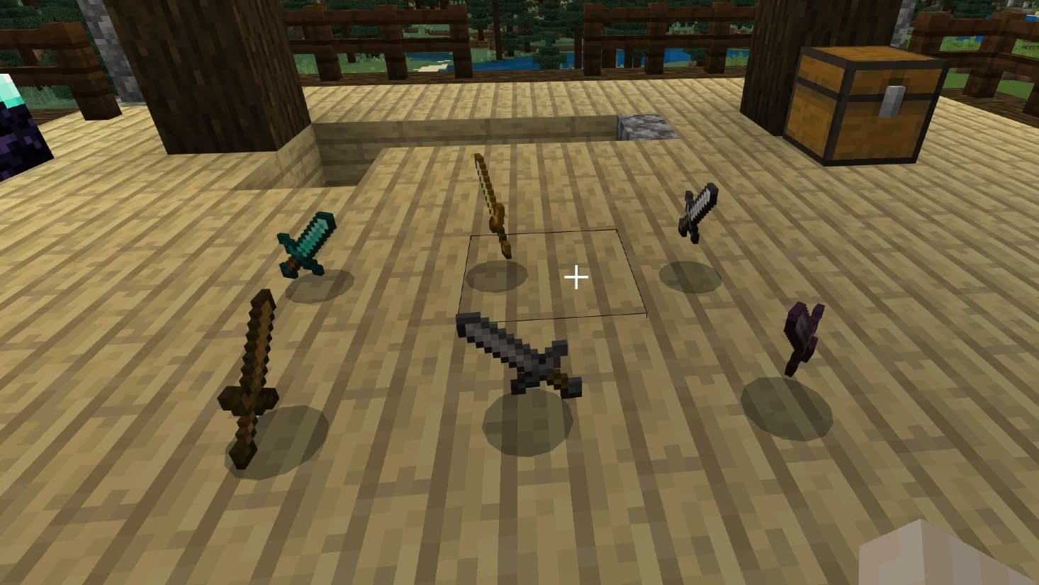 Ảnh kiếm Minecraft ngầu ấn tượng nhất