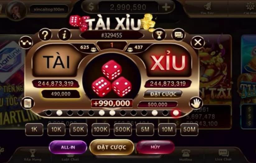 Ảnh tài xỉu thắng nhiều tiền