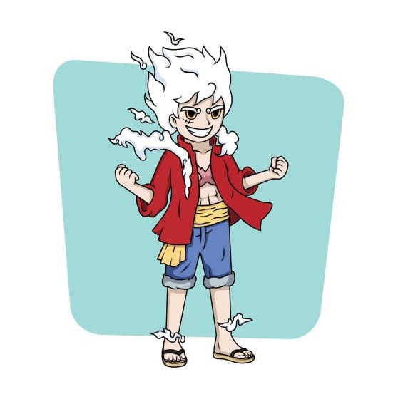 Avatar Luffy Gear 5 Dang Yeu