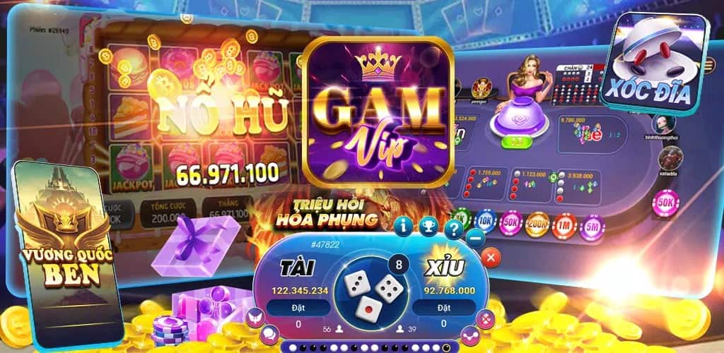 Bạn xem ngay hình nổ hũ gamvip