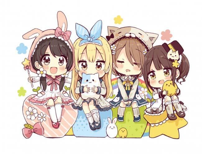 Các Nhân Vật Anime Chibi