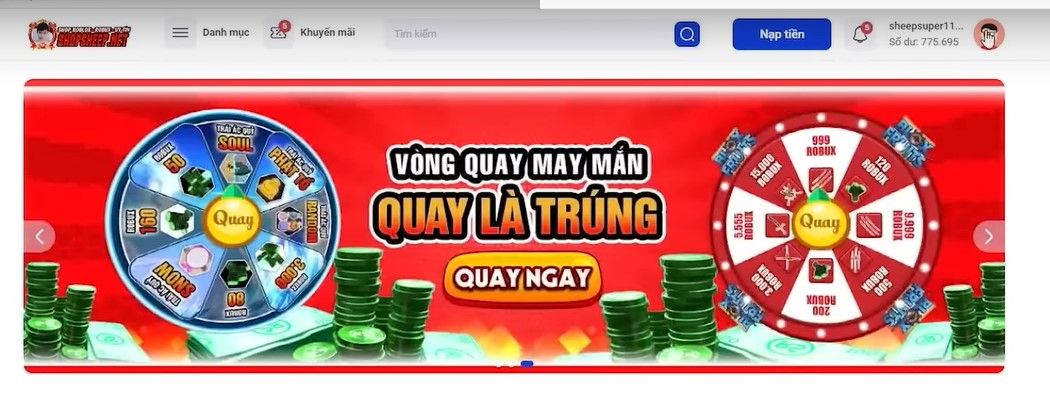 Chọn vào ảnh đại diện tài khoản