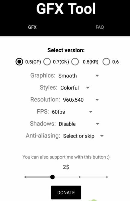 GFX Tool