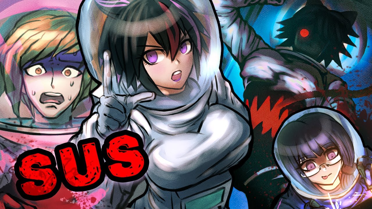 Hình Among Us anime cực ngầu