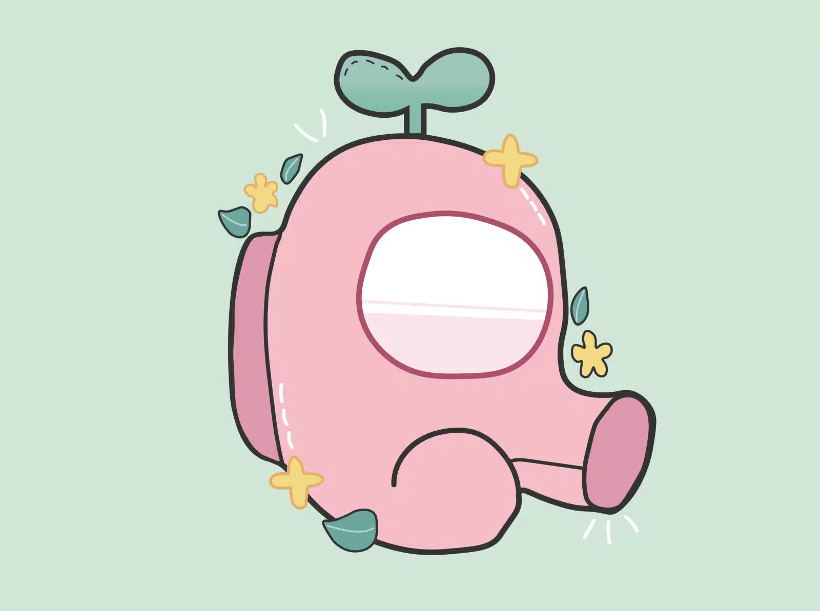 Hình Among Us cute đáng yêu