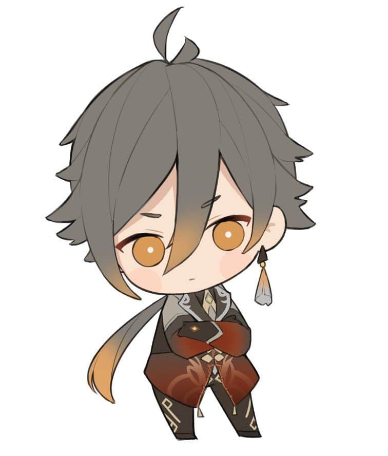 Hình Ảnh Zhongli Chibi