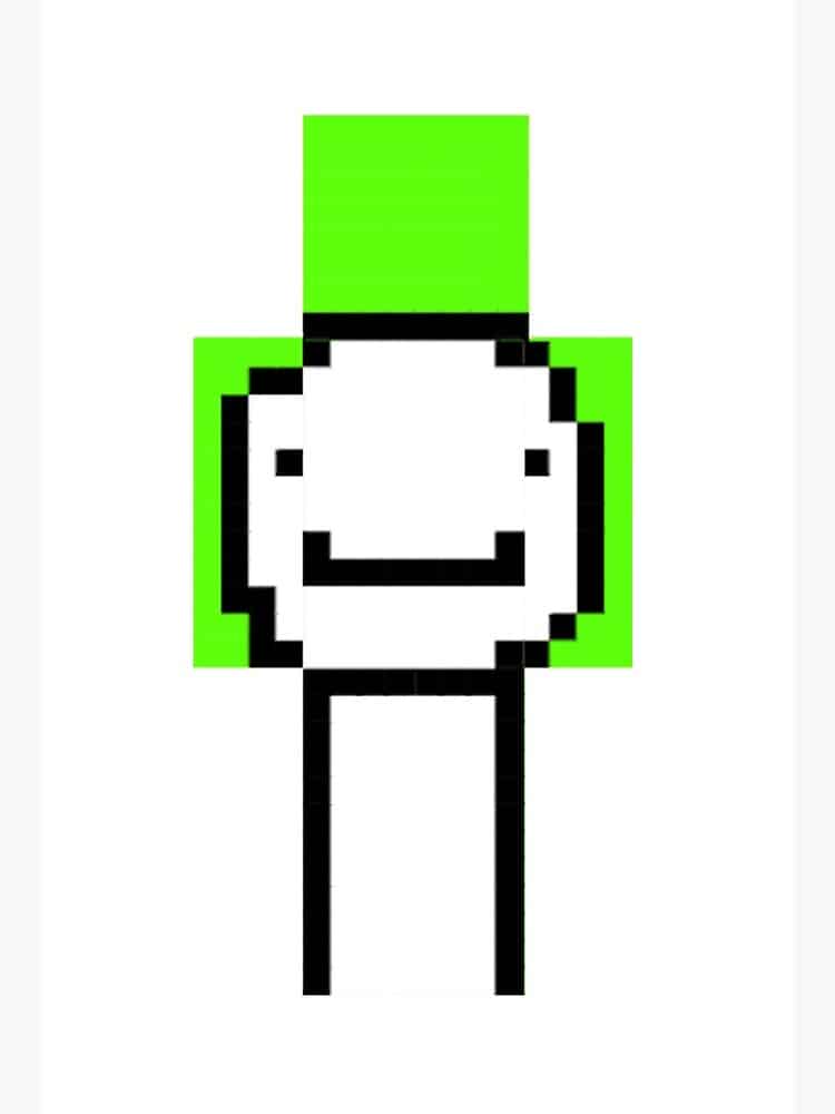 Hình Dream Minecraft cute dễ thương
