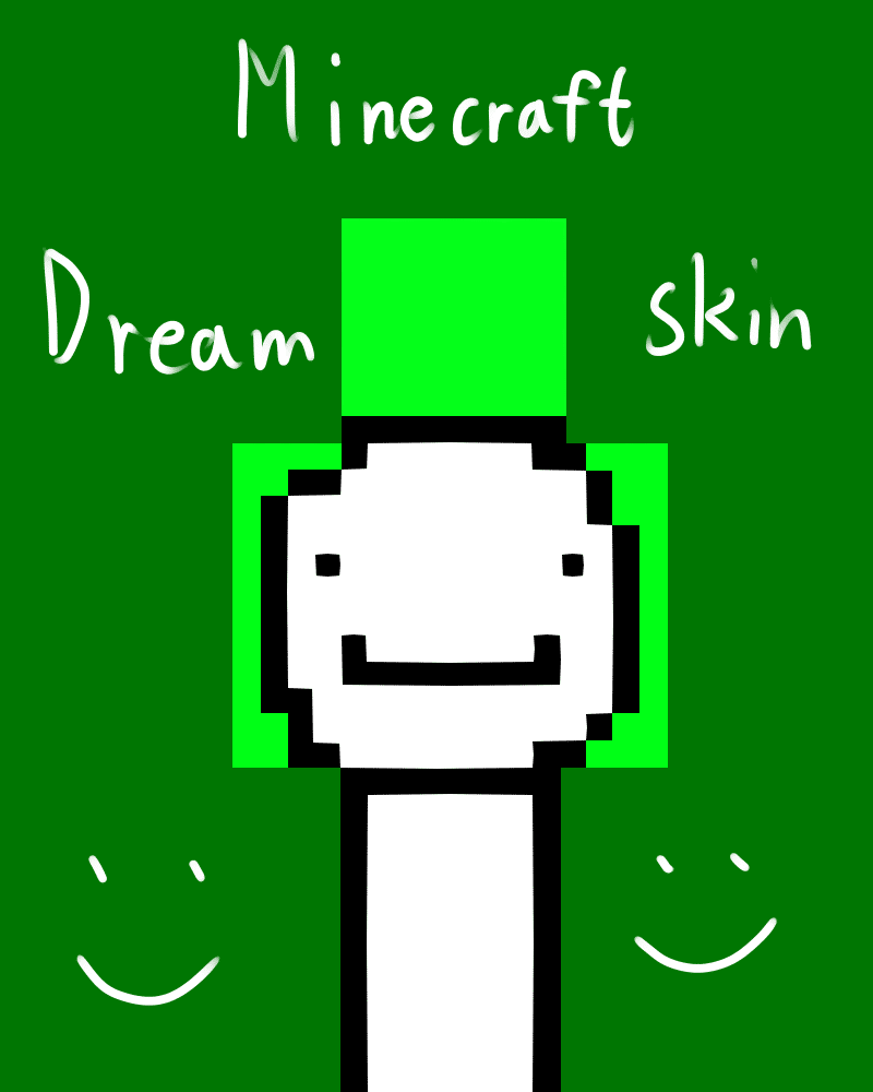 Hình Dream Minecraft đẹp đáng yêu
