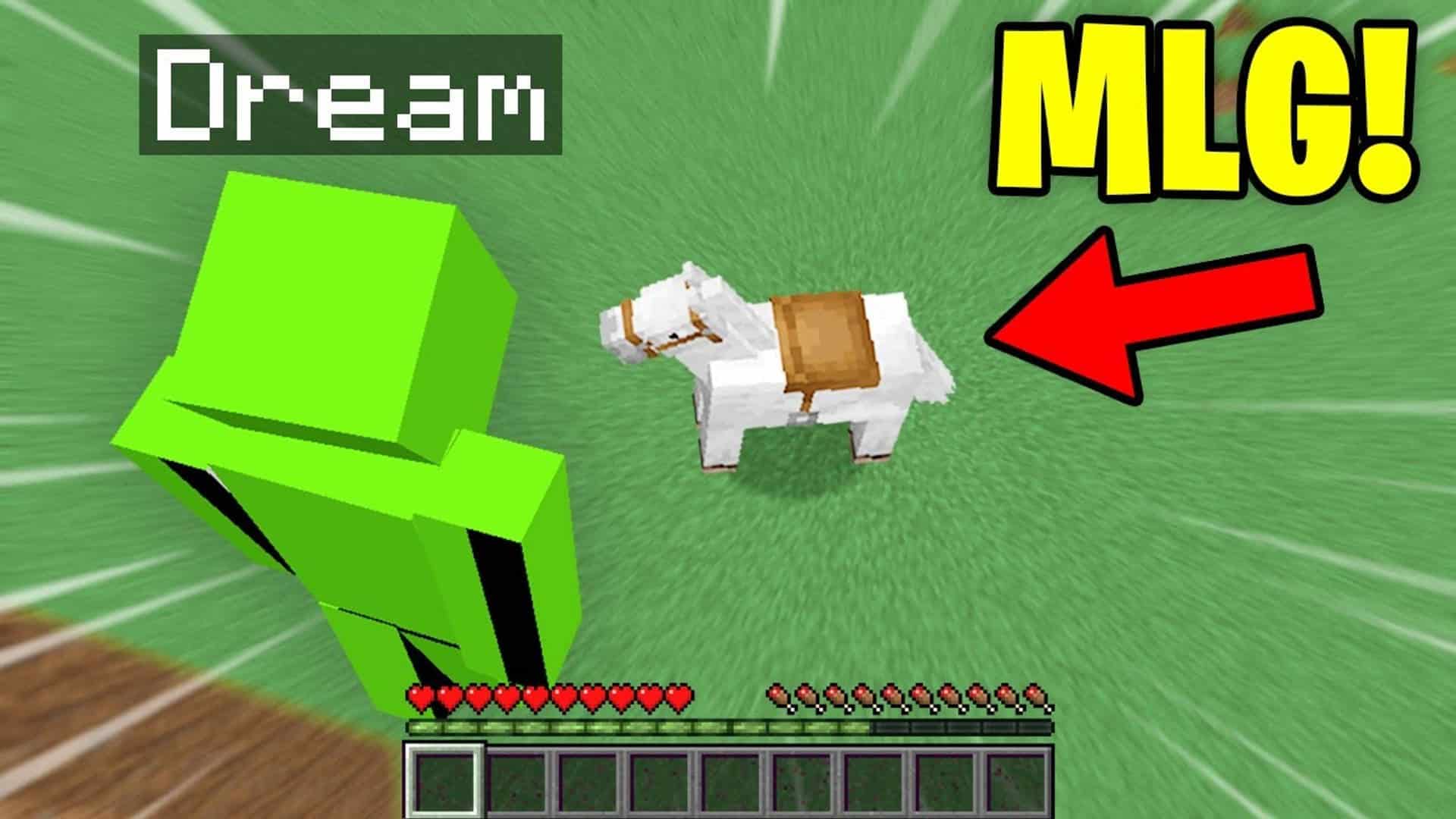 Hình Dream Minecraft ngầu đẹp độc lạ