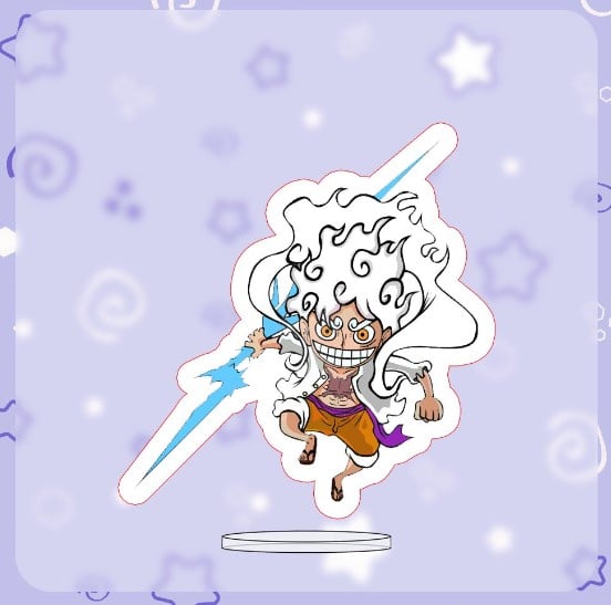 Hinh Luffy Gear 5 Chibi