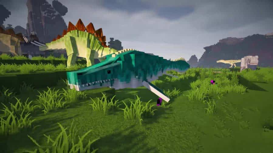 Hình Minecraft 3D sinh động