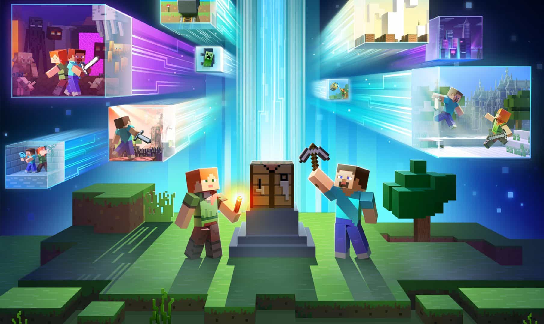 Hình Minecraft sinh tồn siêu hấp dẫn