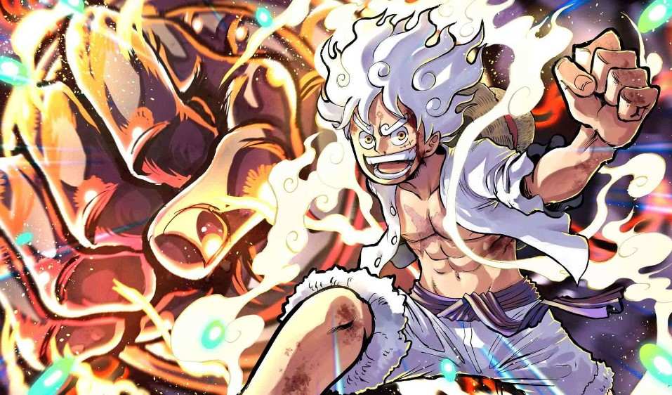 Hinh Nen Luffy Gear 5 3D Dep