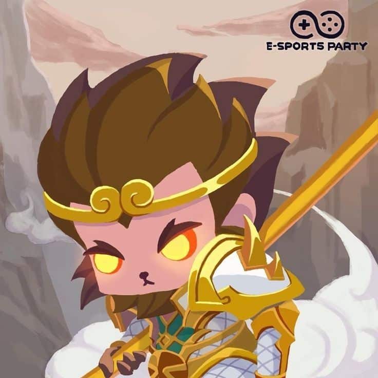 Hình Ngộ Không Siêu Việt chibi dễ thương