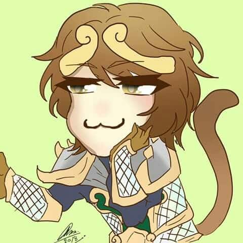 Hình Ngộ Không Siêu Việt chibi vẽ tay