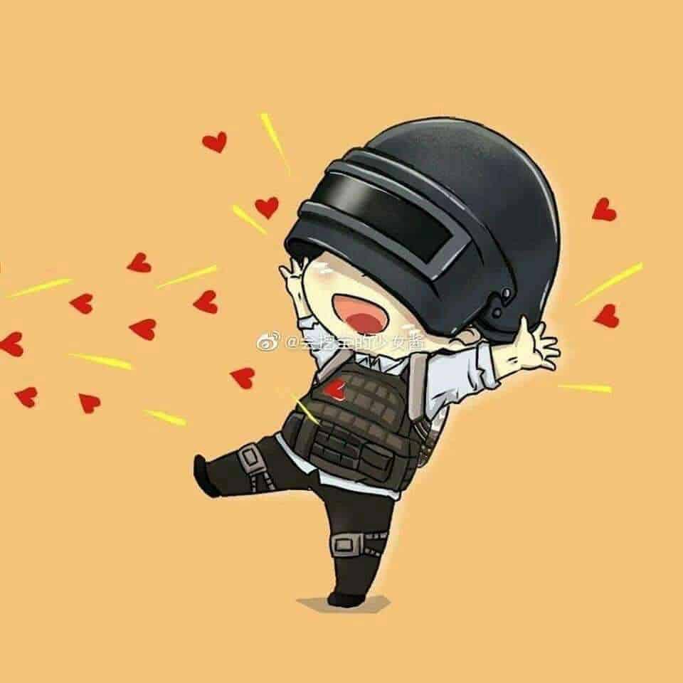 Hình Pubg chibi cute ngộ nghĩnh
