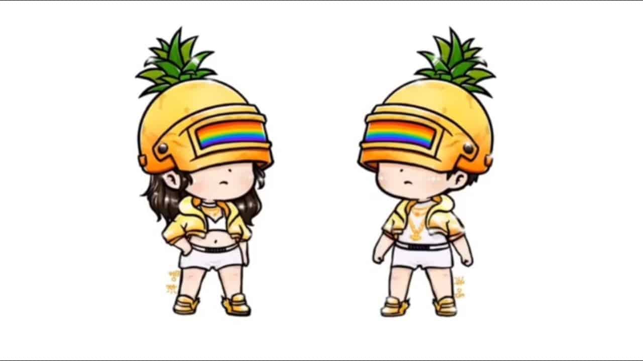 Hình Pubg chibi cute siêu đáng yêu