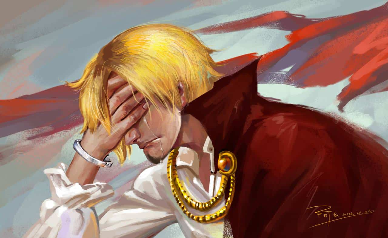 Hình Sanji khóc đẹp