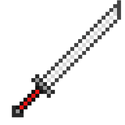 Hình Skin kiếm Katana Minecraft độc đáo