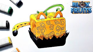Hình Vẽ Trái Ác Quỷ Báo Đốm