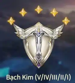 Hình ảnh rank Bạch kim LQ đặc sắc