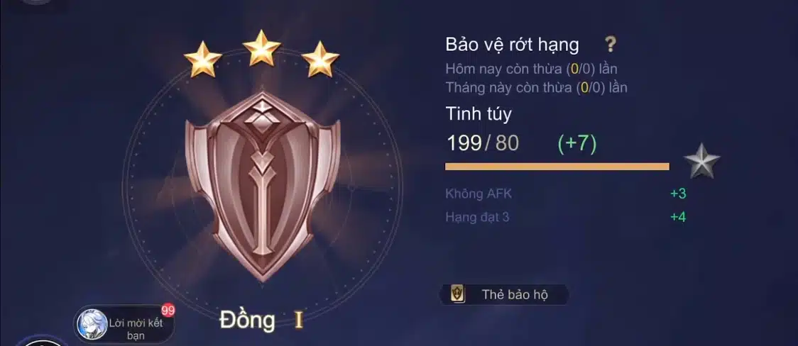Hình ảnh rank Đồng LQ độc đáo