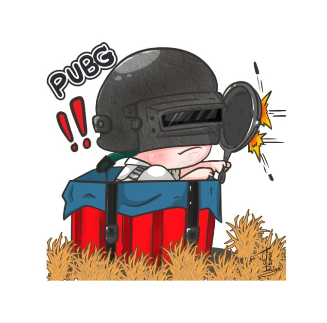 Hình avatar PUBG cute đáng yêu