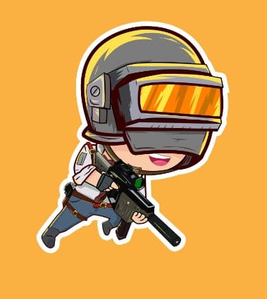 Hình avatar PUBG cute dễ thương
