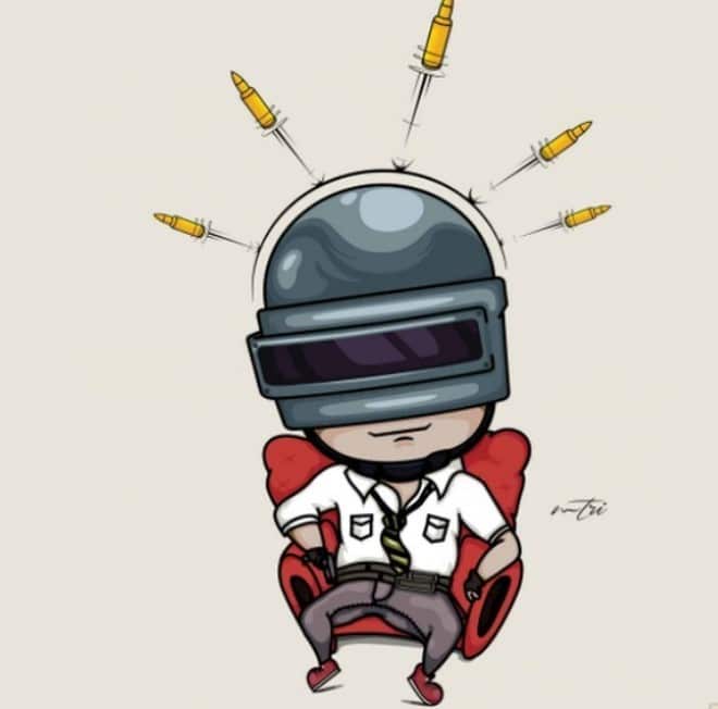 Hình avatar PUBG cute ngộ nghĩnh